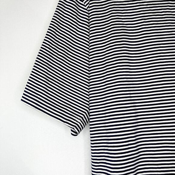 The Masters Amen Corner Navy Blue Striped Polo Shirt Size XL - Picture 5 of 9